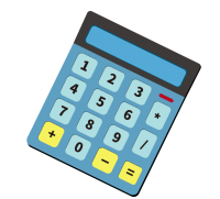 Calculator graphic