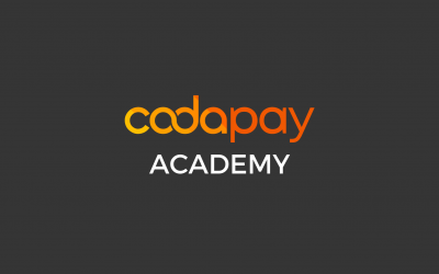 Codapay Academy logo black background